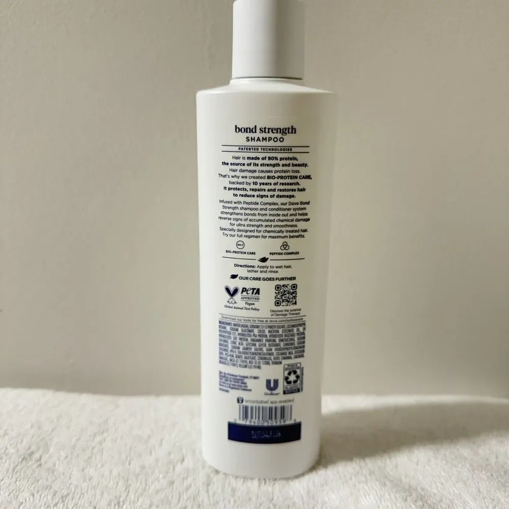 Dove Bond Strength +Peptide Complex Shampoo 12‎ fl oz
